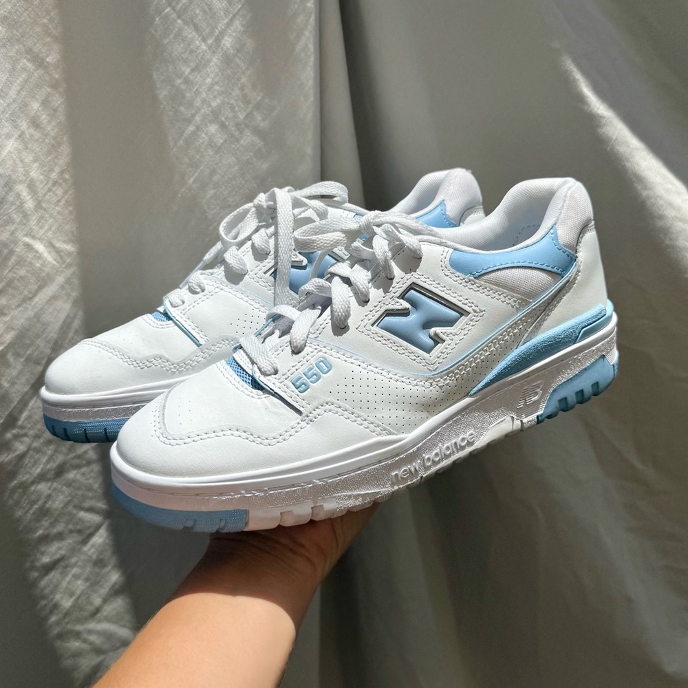 New Balance 550 Blue Haze Sneakers - LIKE NEW